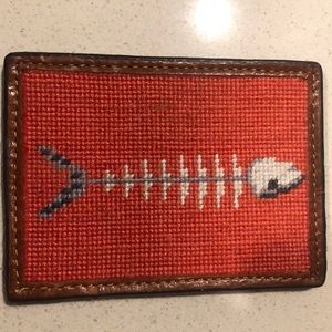 Slather and Branson Needle Point Wallet